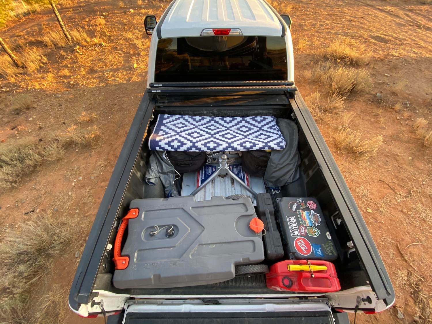 Truck bed - 5th wheel setup