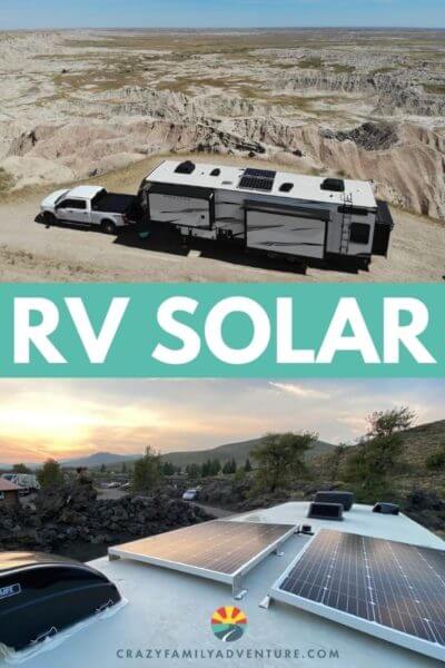 This is the perfect setup for RV Solar power. Come see how many panels we have, what kind of batteries and what kind of power system we had installed. It is an awesome setup for taking our rig off the grid. Keystone Montana High Country comes with a great solar prep and Future Solutions is an awesome company to work with for your solar install. 