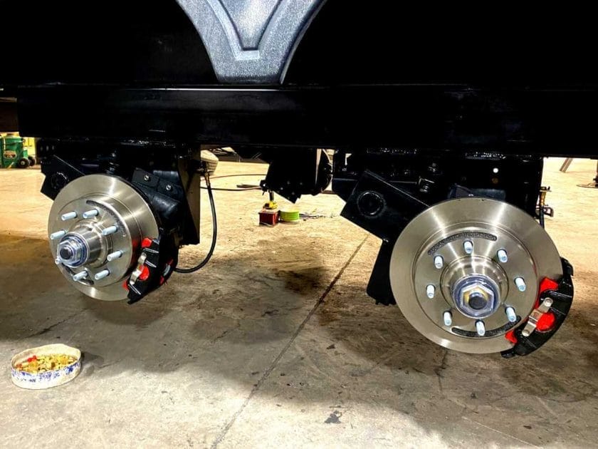 Disc brakes are a great RV upgrade to help stopping that big heavy rig you're towing.