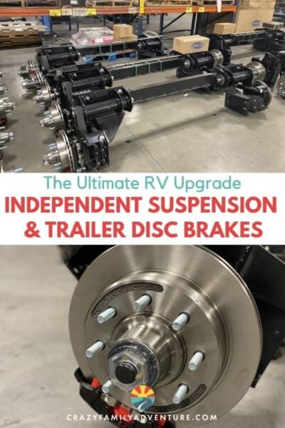 The Ultimate RV Upgrade - Independent Suspension and Trailer Disc Brakes