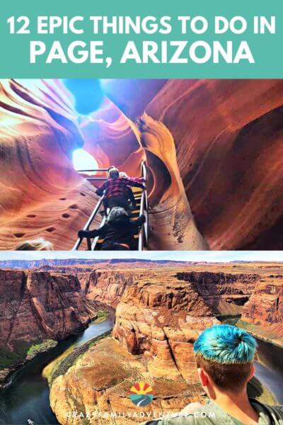 There are so many fun things to do in Page, AZ. In our post we share our top 12 best things to do! Some are free and some you have to pay for but they are all amazing!