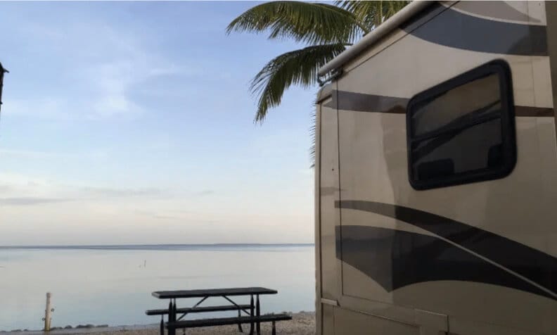 Fiesta Key RV Resort ocean site