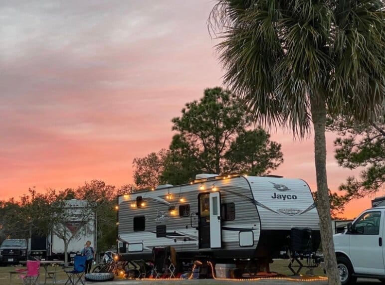 Thousand Trails Orlando RV campsites.