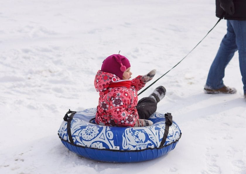 Wisconsin snow tubing, best snow tubing in Wisconsin