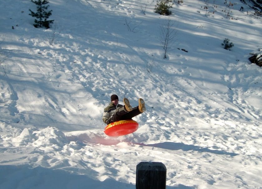 Snow tubing in Wisconsin, best snow tubing in Wisconsin