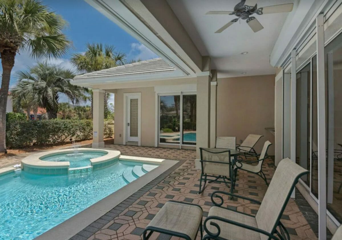 This is a photo of 6-BD Private Pool, VRBO Destin, Florida