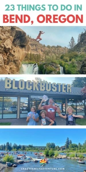 23 things to do in Bend Oregon with the whole family! Including where to stay, where to eat and top breweries to visit