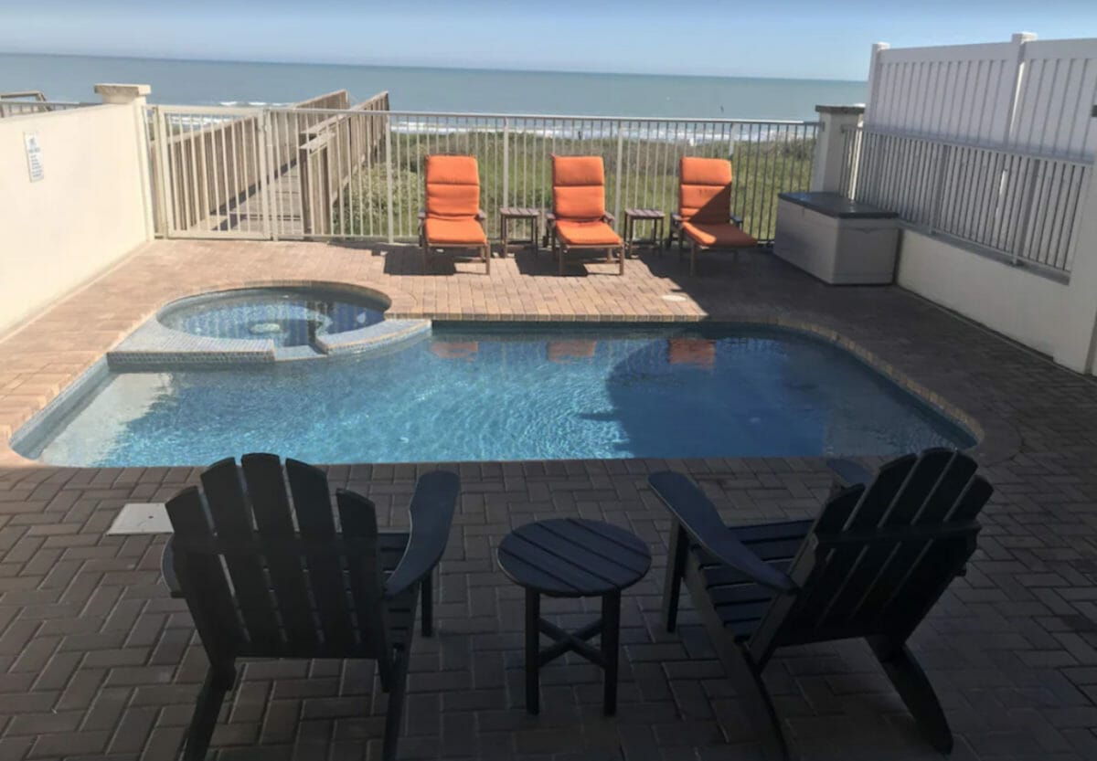 This is a picture of the Sandpiper VRBO house in South Padre Island