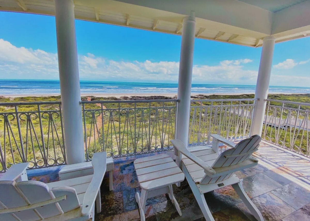 This is a picture of The Shores house in South Padre Island