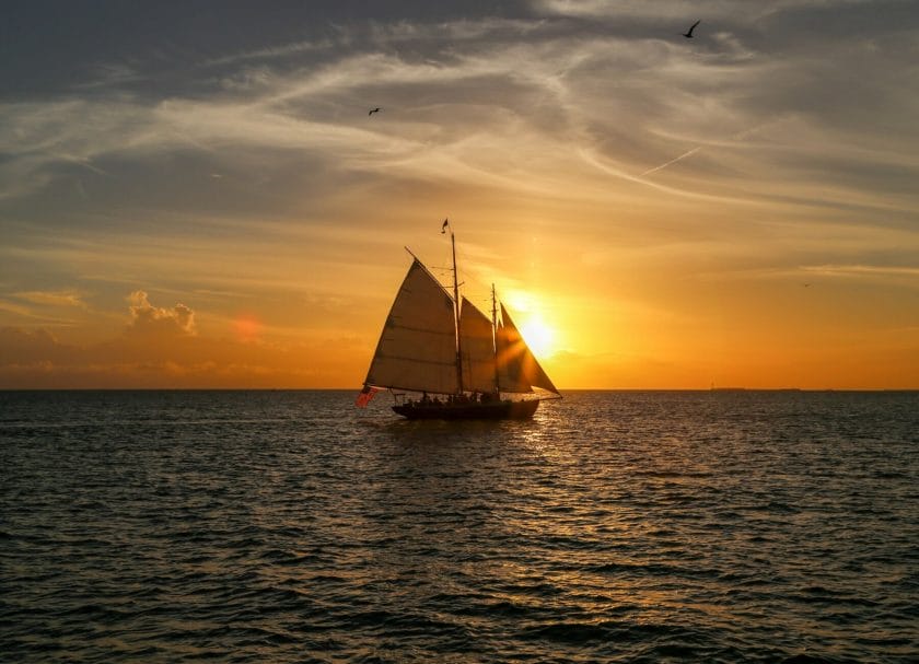 Florida Keys sunset cruise east coast road trip