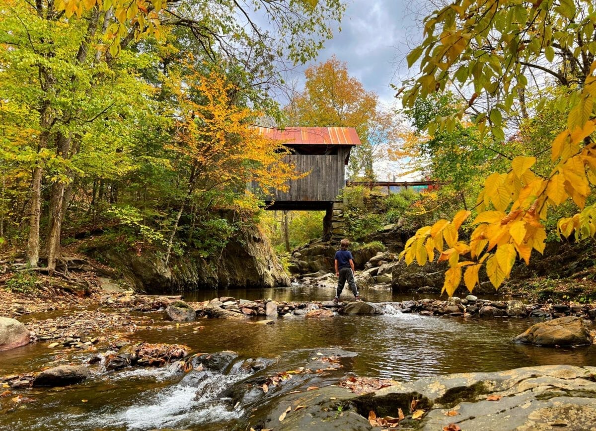 Emily's Covered Bridge on your east coast road trip
