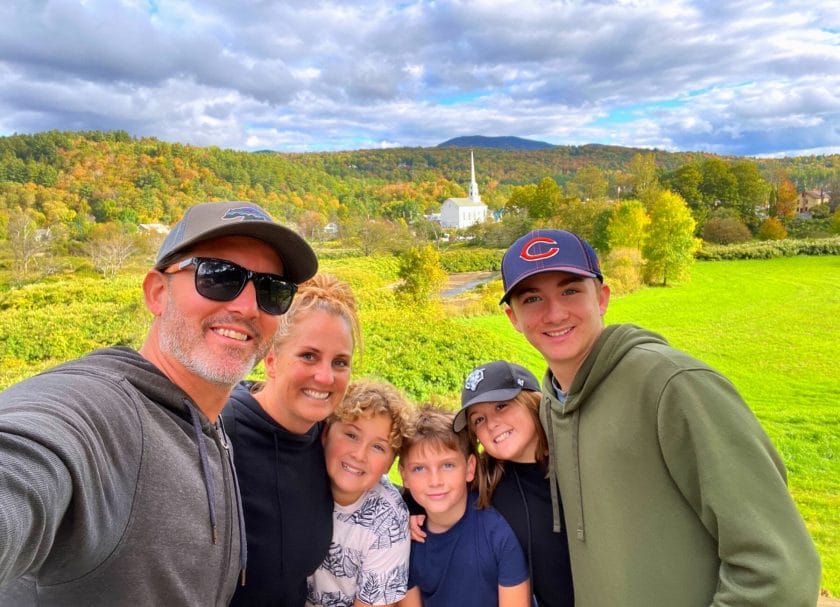 Family Picture in Stowe