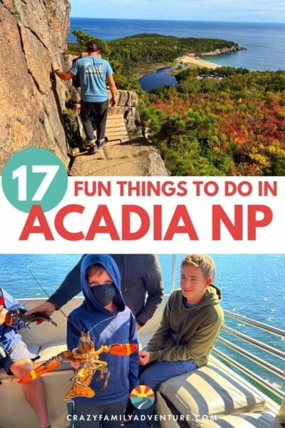 Come check out all the awesome things to do in Acadia National Park. From hiking to a lobster boat and yummy restaurants and great places to stay! Acadia is a great family travel destination! 