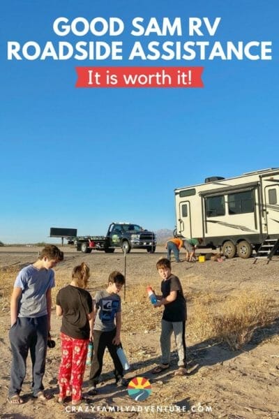 Good Sam RV Roadside Assistance is totally worth it! Check out our post to learn all of the benefits!