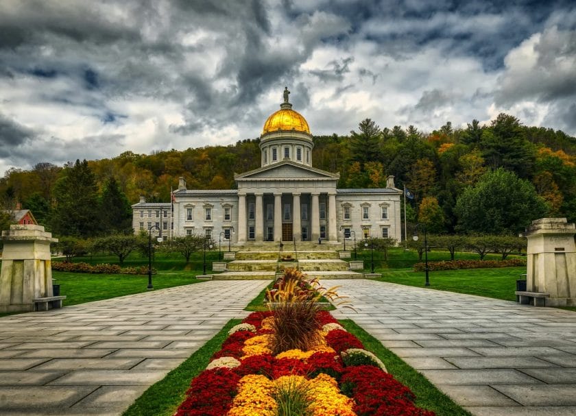 Vermont State Capitol Vermont Road Trip