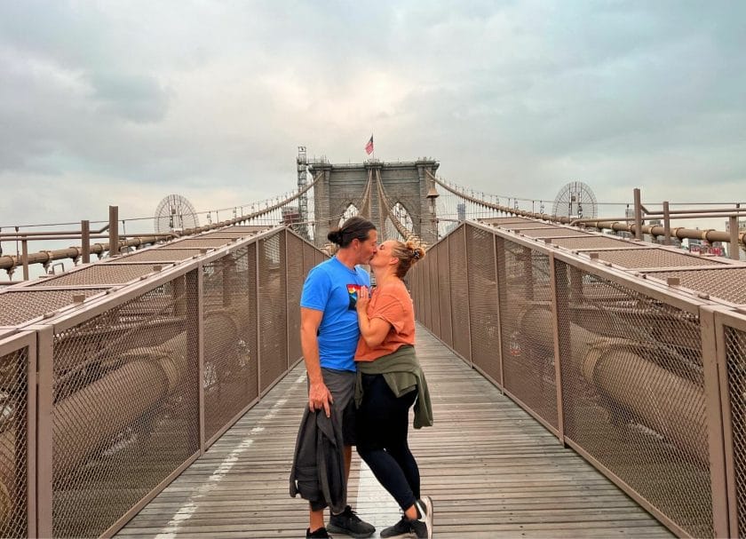 Brooklyn Bridge Visiting NYC with Kids