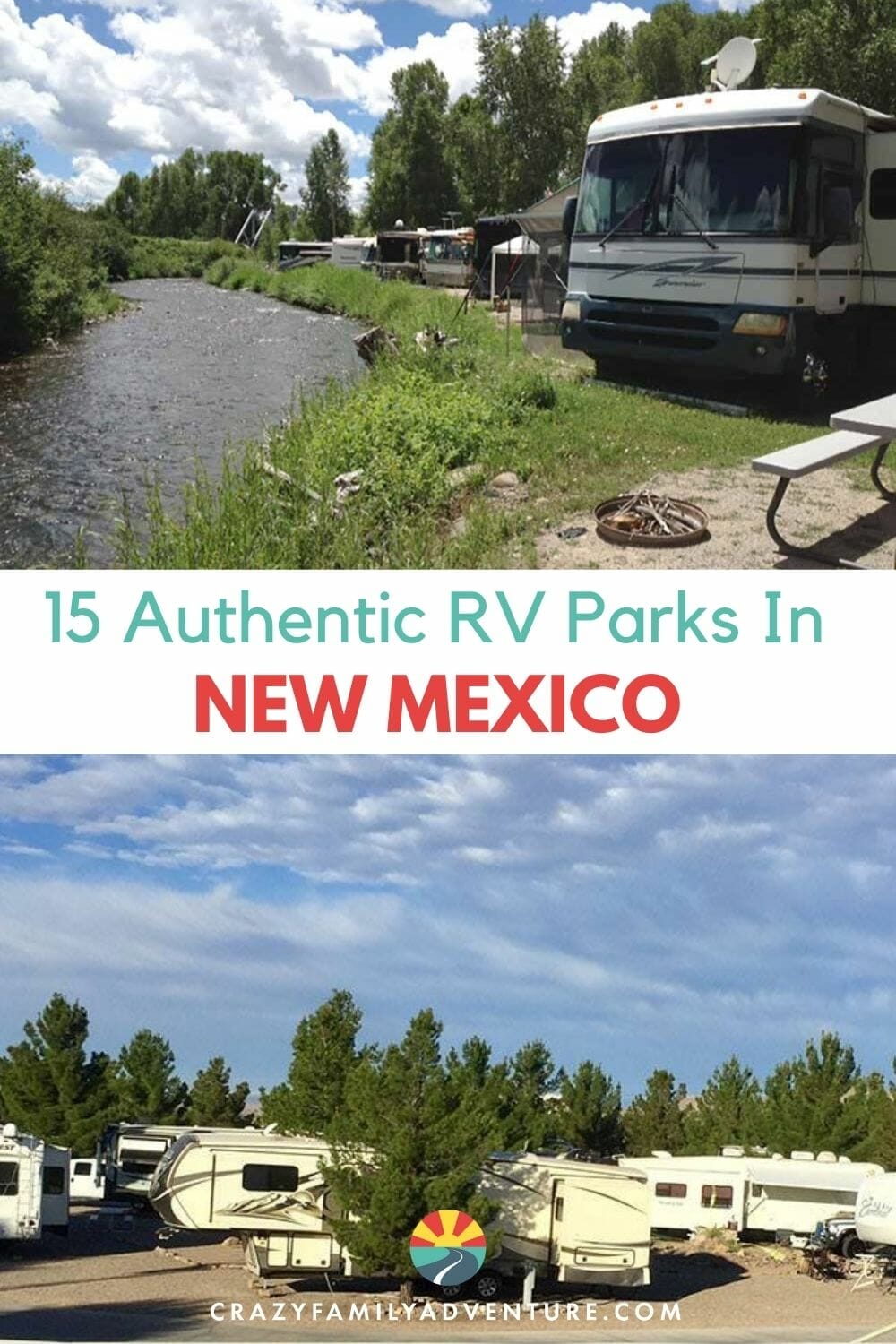 New Mexico is known for its beautiful scenery and outdoor adventures. We have 15 Authentic RV parks in New Mexico worth a visit.