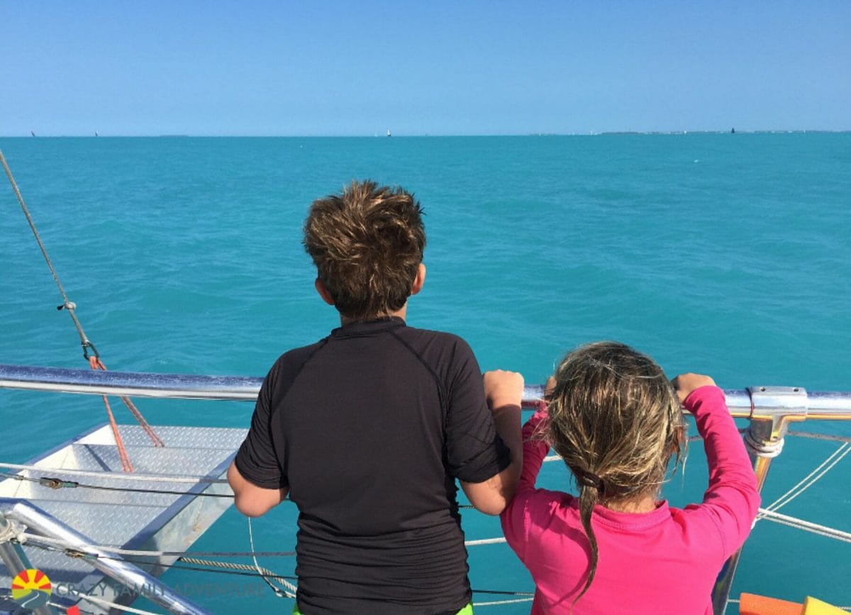 Key West With Kids - Sebago sailing