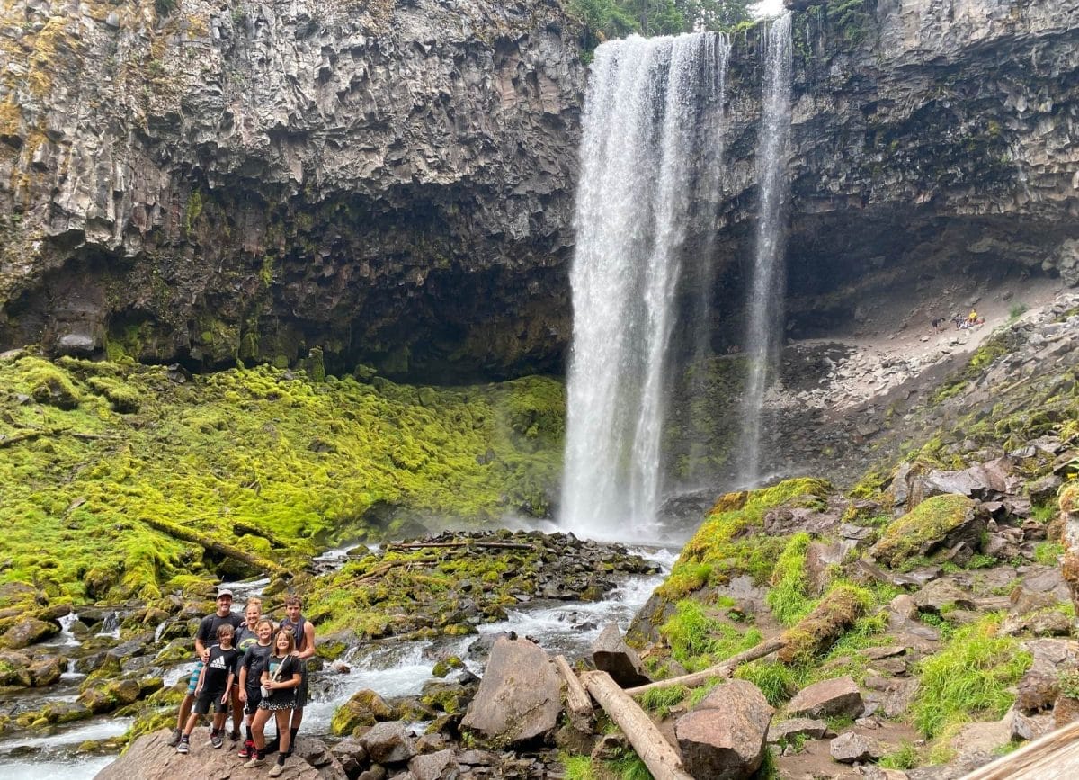 Tamanawas Falls Oregon Waterfalls