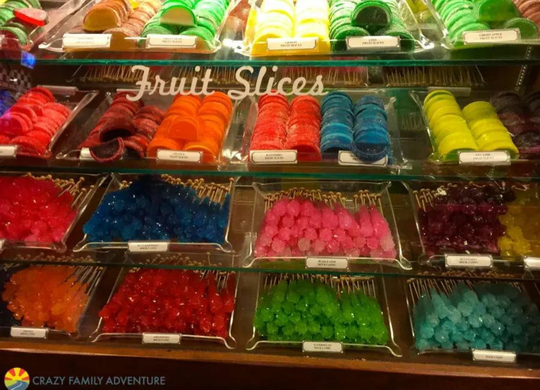Delicious candy tasting is a must for things to do with kids in Savannah Georgia