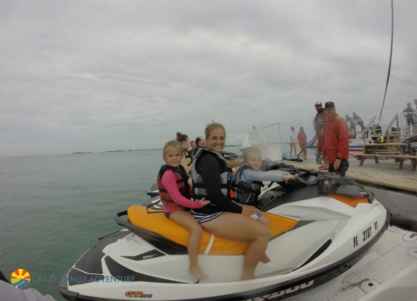 Key West With Kids - Fury Jet Ski