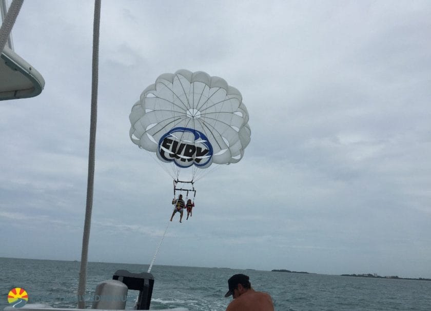 Key West With Kids - Fury Parasail