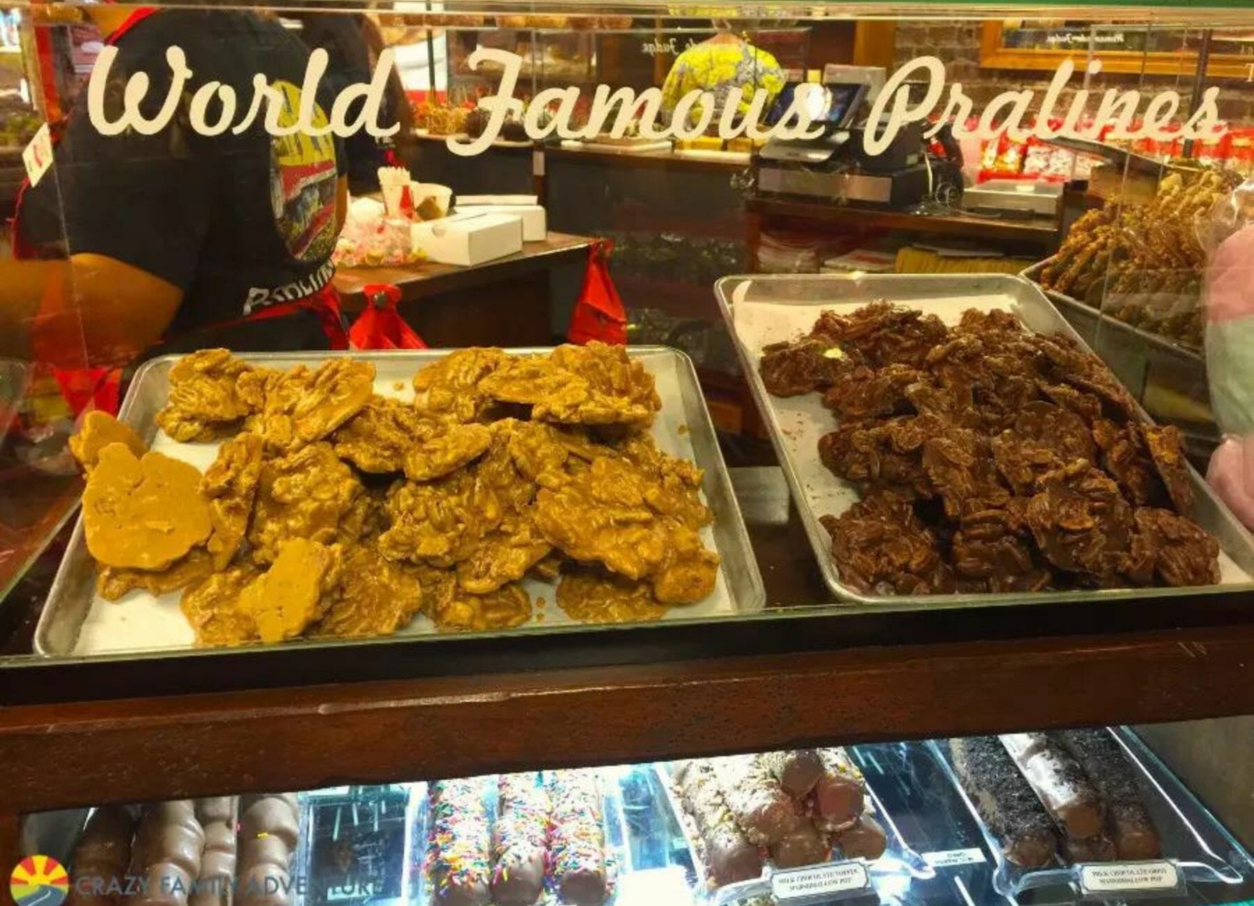 Delicious candy tasting is a must for things to do with kids in Savannah Georgia