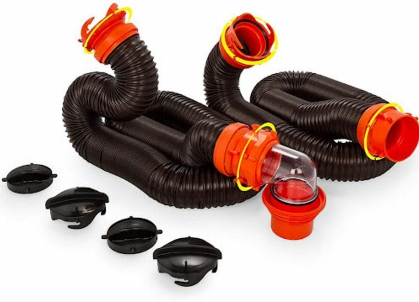 Camco RhinoFLEX rv sewer hose AND Best RV sewer hose