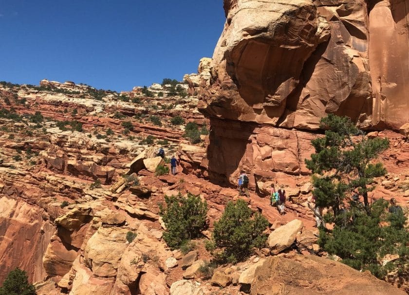 Capitol Reef Cassidy Arch National Parks Near Las Vegas