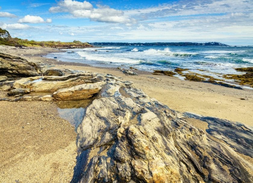 Crescent Beach Maine National Parks