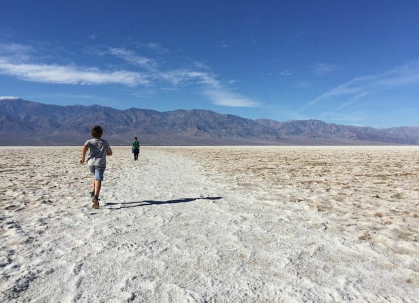 Death Valley Badwater Basen National Parks Near Las Vegas