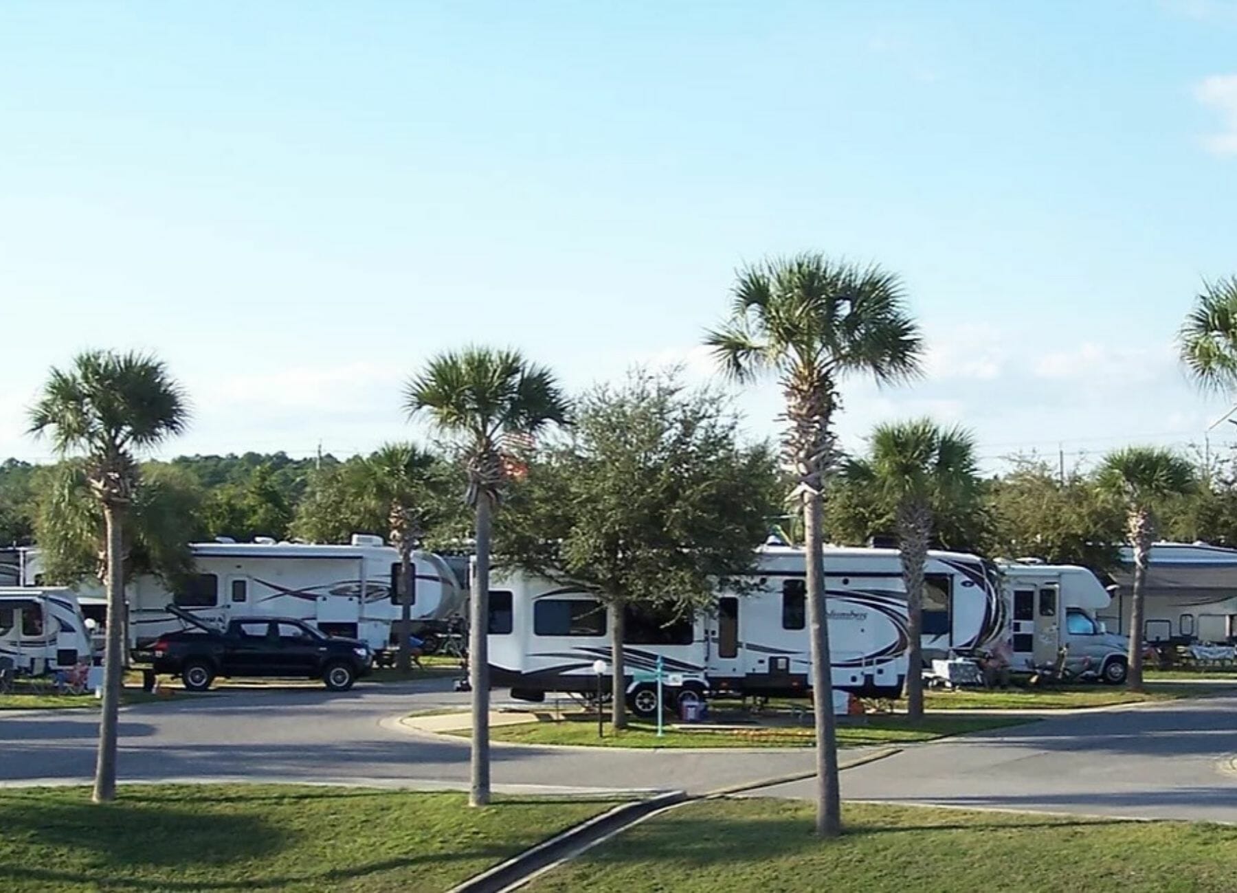 Emerald Beach RV Parks in Destin Florida