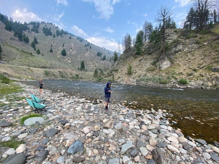 Fishing in Stanley Idaho