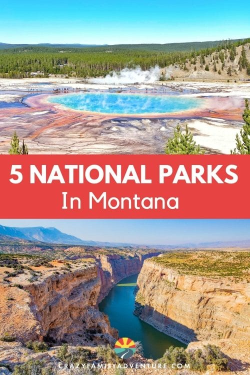 Don't miss these 5 amazing Montana National Parks! From hiking, to skiing and viewing amazing wildlife you won't want to miss any of these!