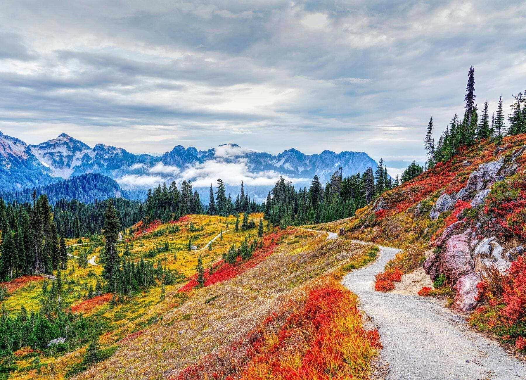 Mount Rainier RV Itinerary West Coast