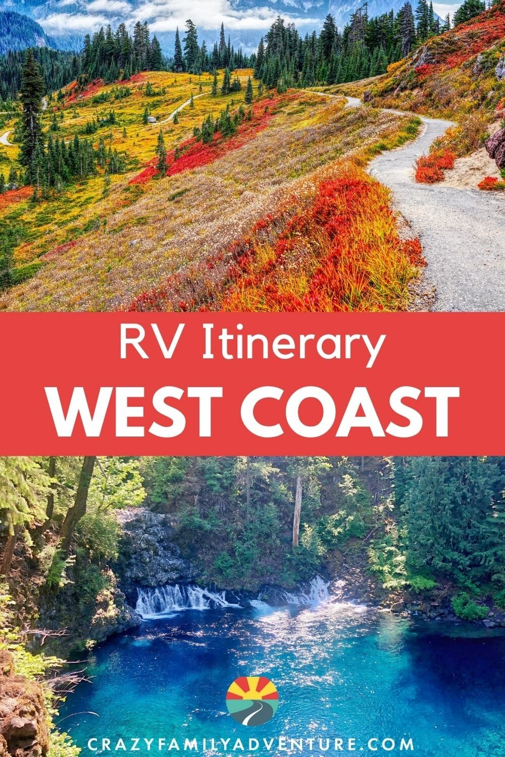 The west coast is a gorgeous place that is perfect for exploring by RV. Our RV Itinerary West Coast is one easy-to-read road trip plan.