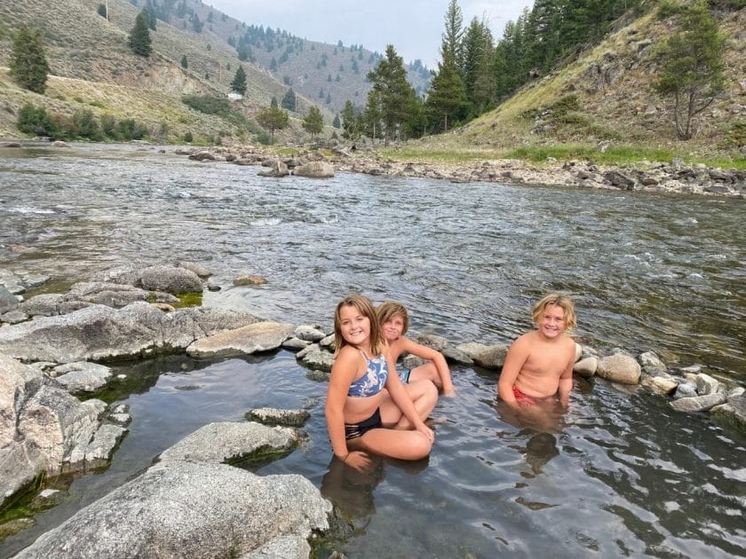 Cove Hot Spring in Stanley