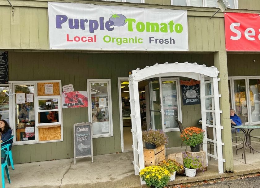 The purple tomato