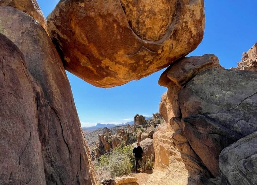 balanced rock things to do in big bend national park