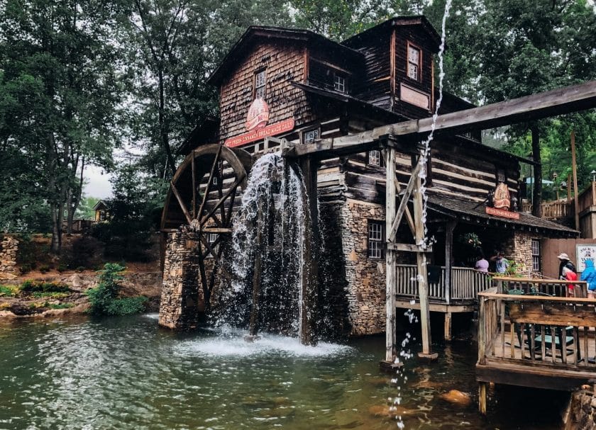 Grist Mill Amusement Parks in Tennessee