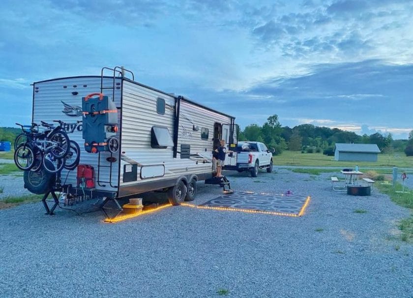 Outside Setup RVing For Beginners