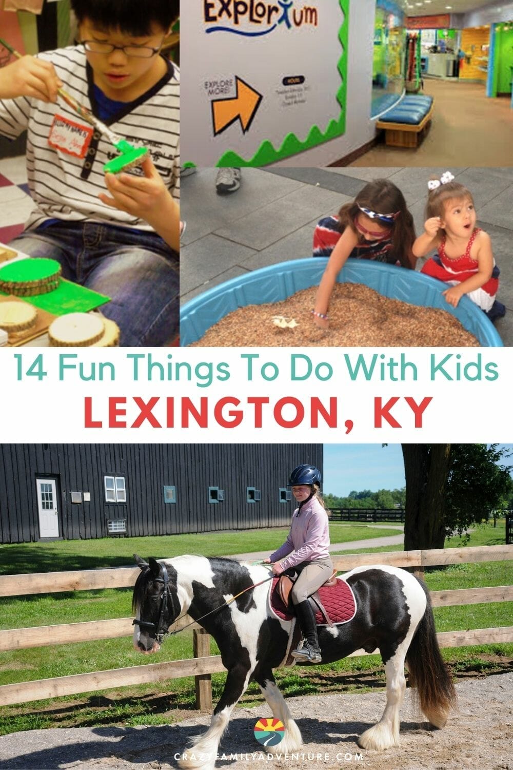 Known as the Horse Capital of the World, the bluegrass state is booming with things to do in Lexington KY with kids!