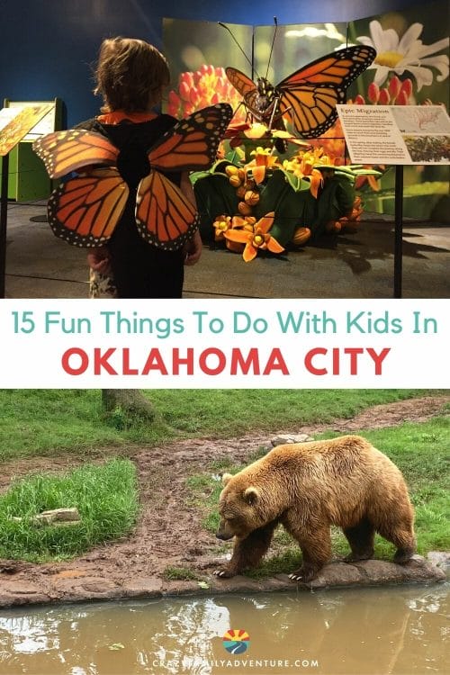 OKC offers museums, outdoor activities and theme parks! You might just be surprised by all of the things to do in Oklahoma City with kids!