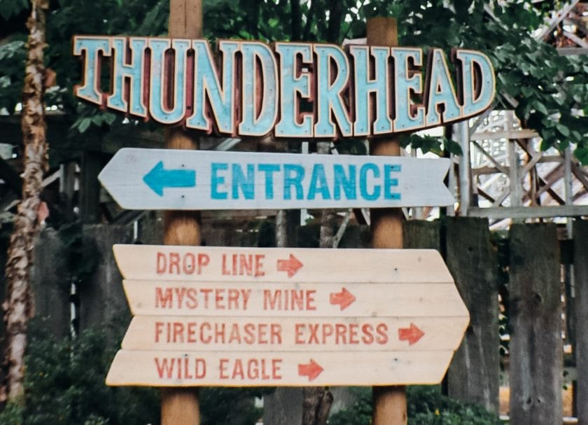 Thunderhead Dollywood Amusement Parks in Tennessee