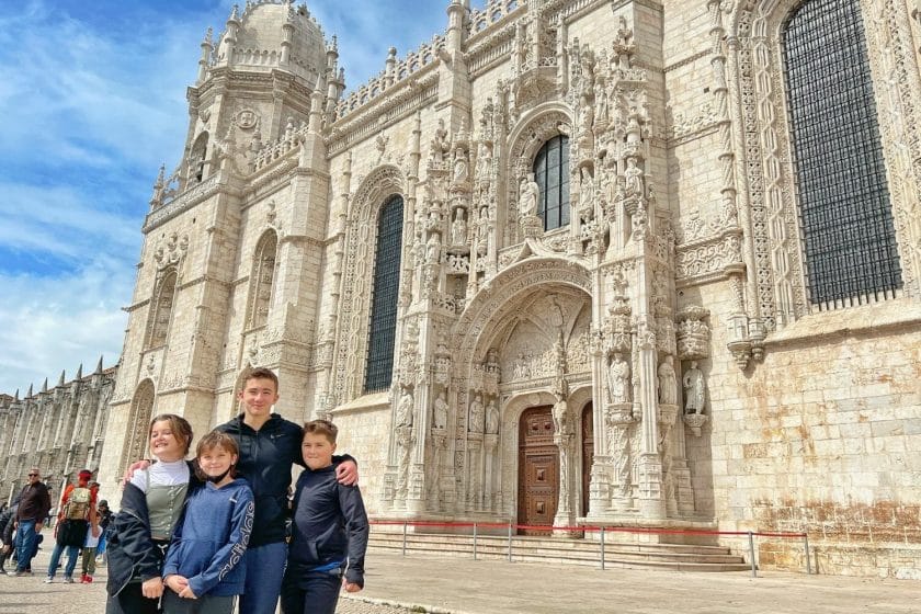 Jerónimos Monastery in Belem Portugal