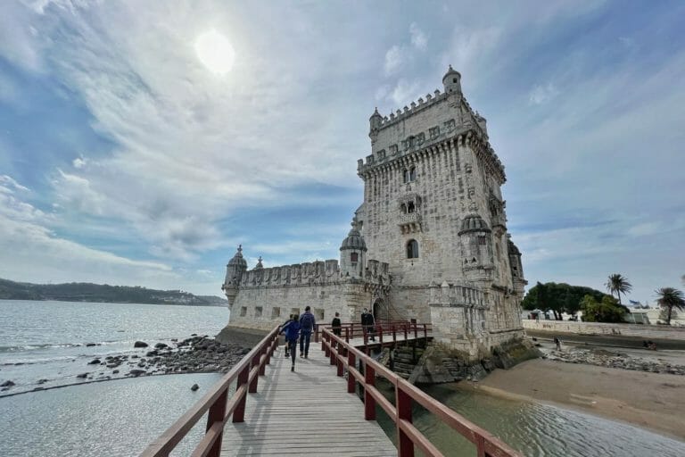 Belem Tower outside of Lisbon Portugal