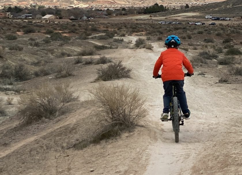 Riding the dirt trails at JEM Utah Mountain Biking