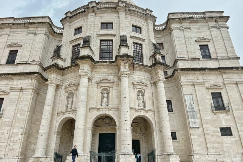 National Pantheon in Lisbon Portugal