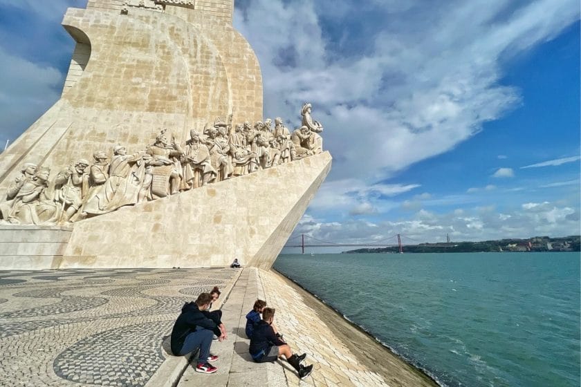 Sitting by the Padrão Dos Descobrimentos