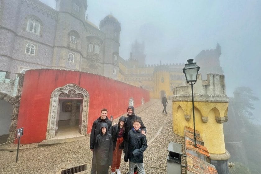 Pena Palace in Sintra by Lisbon